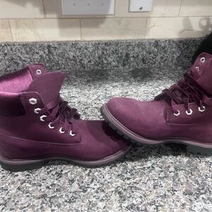 Timberland maroon women’s boots